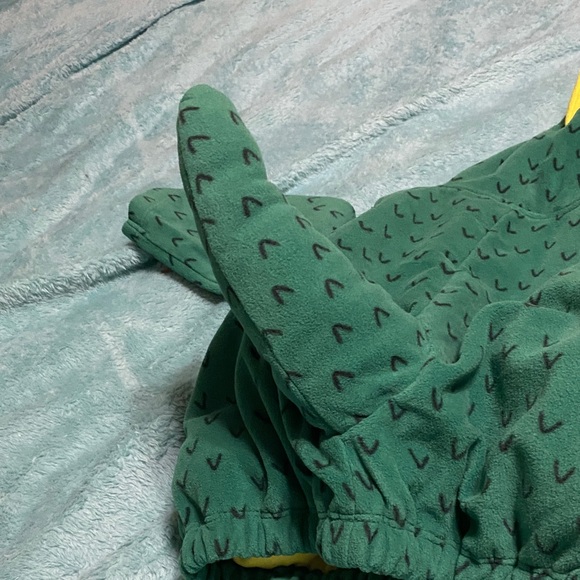 Green Dinosaur Kids Costume - Picture 6 of 10